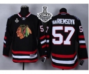 nhl jerseys chicago blackhawks #57 van riemsdyk black[2015 stanley cup]