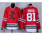 nhl jerseys chicago blackhawks #81 hossa red[the skeleton head]