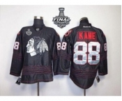nhl jerseys chicago blackhawks #88 kane black ice[2015 stanley cup]