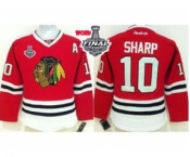 women nhl jerseys chicago blackhawks #10 sharp red[2015 stanley cup][patch A]