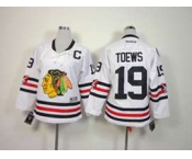 women nhl jerseys chicago blackhawks #19 toews white[2015 winter classic]