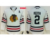 women nhl jerseys chicago blackhawks #2 keith white[2015 winter classic]