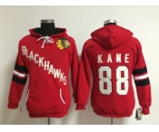women nhl jerseys chicago blackhawks #88 kane red[pullover hooded sweatshirt]