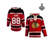 NHL Chicago Blackhawks #88 Patrick Kane Red Sawyer Hooded Sweatshirt 2015 Stanley Cup Stitched Jerseys