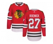 Youth Adidas Chicago Blackhawks #27 Jeremy Roenick Premier Red Home NHL Jersey