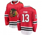Youth Chicago Blackhawks #13 CM Punk Fanatics Branded Red Home Breakaway NHL Jersey