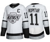 Men's Los Angeles Kings #11 Anze Kopitar White Throwback Stitched Jersey Men's Los Angeles Kings #11 Anze Kopitar White Throwback Stitched Jersey