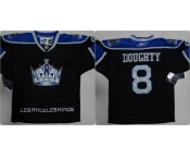 nhl los angeles kings #8 doughty  black