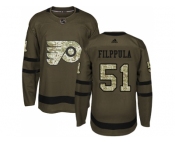 Men Adidas Philadelphia Flyers #51 Valtteri Filppula Green Salute to Service Stitched NHL Jersey Men Adidas Philadelphia Flyers #51 Valtteri Filppula Green Salute to Service Stitched NHL Jersey