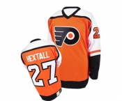 Mitchell and Ness Philadelphia Flyers #27 Ron Hextall Authentic Orange Throwback NHL Jersey