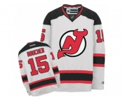 Men's Reebok New Jersey Devils #15 Reid Boucher Authentic White Away NHL Jersey
