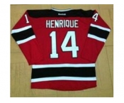nhl jerseys new jersey devils #14 henrique redblack