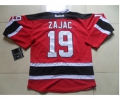 nhl jerseys new jersey devils #19 zajac red-black