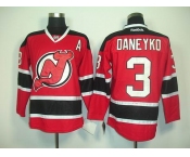 nhl jerseys new jersey devils #3 daneyko redblack