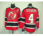 nhl jerseys new jersey devils #4 stevens redblack