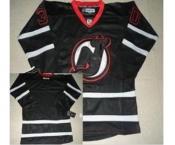 nhl jerseys new jersey devils blank black ice