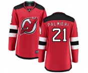 Women New Jersey Devils #21 Kyle Palmieri Fanatics Branded Red Home Breakaway Hockey Jersey