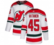 Youth New Jersey Devils #45 Sami Vatanen Authentic White Alternate Hockey Jersey