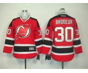 youth nhl jersey devils #30 brodeur red
