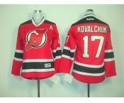 youth nhl jerseys new jersey devils #17 kovalchuk red