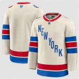 Men's New York Rangers Blank Cream 2026 Winter Classic Stitched Hockey Jersey Men's New York Rangers Blank Cream 2026 Winter Classic Stitched Hockey Jersey
