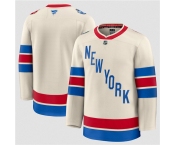 Men's New York Rangers Blank Cream 2026 Winter Classic Stitched Hockey Jersey Men's New York Rangers Blank Cream 2026 Winter Classic Stitched Hockey Jersey