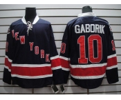 nhl jerseys new york rangers #10 gaborik dk blue[85th]