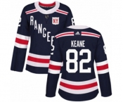 Women Adidas New York Rangers #82 Joey Keane Authentic Navy Blue 2018 Winter Classic NHL Jersey