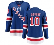 Women New York Rangers #10 Ron Duguay Fanatics Branded Royal Blue Home Breakaway NHL Jersey