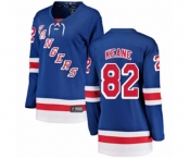 Women New York Rangers #82 Joey Keane Fanatics Branded Royal Blue Home Breakaway NHL Jersey
