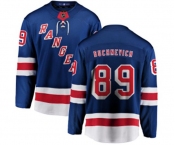 Youth New York Rangers #89 Pavel Buchnevich Fanatics Branded Royal Blue Home Breakaway NHL Jersey