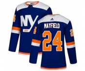 Adidas New York Islanders #24 Scott Mayfield Premier Blue Alternate NHL Jersey