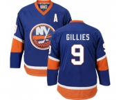 CCM New York Islanders #9 Clark Gillies Authentic Baby Blue Throwback NHL Jersey