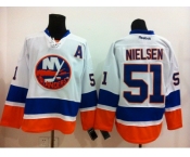 nhl jerseys new york Islanders #51 nielsen white 
