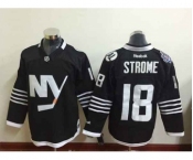 nhl jerseys new york islanders #18 strome black[2015 new]
