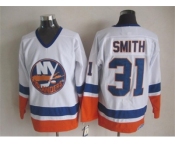 nhl jerseys new york islanders #31 smith white