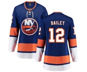 Women New York Islanders #12 Josh Bailey Fanatics Branded Royal Blue Home Breakaway NHL Jersey