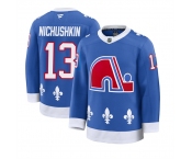 Men's Colorado Avalanche #13 Valeri Nichushkin Blue 2025 Alternate Stitched Jersey Men's Colorado Avalanche #13 Valeri Nichushkin Blue 2025 Alternate Stitched Jersey