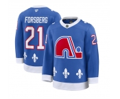 Men's Colorado Avalanche #21 Peter Forsberg Blue 2025 Alternate Stitched Jersey Men's Colorado Avalanche #21 Peter Forsberg Blue 2025 Alternate Stitched Jersey