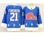 Men's Colorado Avalanche #21 Peter Forsberg Blue 2025 Stitched Hockey Jersey Men's Colorado Avalanche #21 Peter Forsberg Blue 2025 Stitched Hockey Jersey