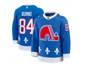 Men's Colorado Avalanche #84 Brent Burns Blue 2025 Alternate Stitched Jersey Men's Colorado Avalanche #84 Brent Burns Blue 2025 Alternate Stitched Jersey
