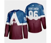 Men's Colorado Avalanche #96 Mikko Rantanen 2020 Stadium Series Burgundy Stitched Hockey Jersey
