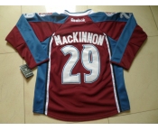 nhl jerseys colorado avalanche #29 mackinnon red-blue