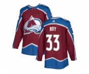 Youth Adidas Colorado Avalanche #33 Patrick Roy Burgundy Home Authentic Stitched NHL Jersey