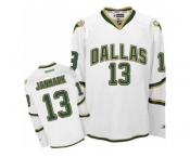 Men's Reebok Dallas Stars #13 Mattias Janmark Authentic White Third NHL Jersey