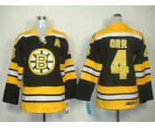 women nhl jerseys boston bruins #4 bobby orr black
