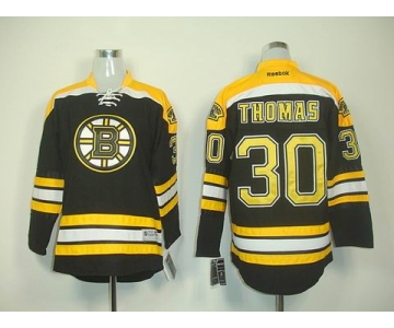 youth nhl jerseys boston bruins #30 thomas black