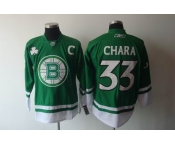 youth nhl jerseys boston bruins #33 chara green(2011 new)