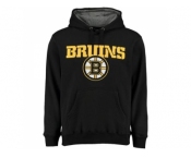 Boston Bruins Black Rinkside Grayton Pullover Hoodie