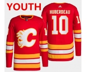 Youth Calgary Flames #10 Jonathan Huberdeau Red Stitched Jersey Youth Calgary Flames #10 Jonathan Huberdeau Red Stitched Jersey